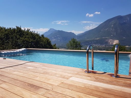 Terrasse pour piscine Terrasse bois piscine